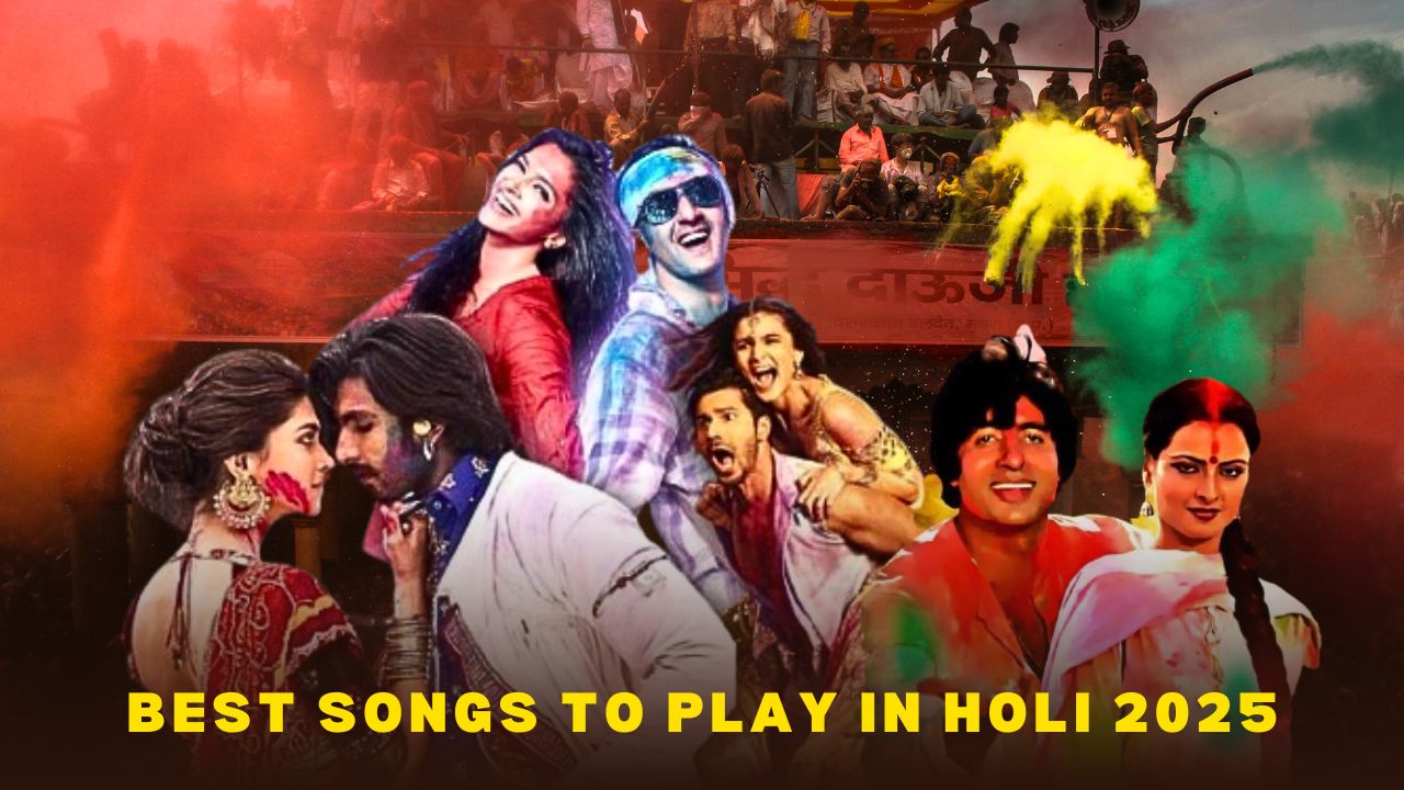 Holi 2025: Best songs to play in this festive season
