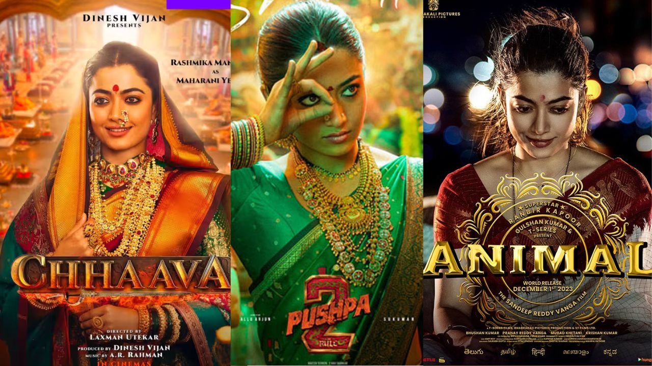 Rashmika Mandanna Creates History, Last 3 Films Enter 500-Cr Club!