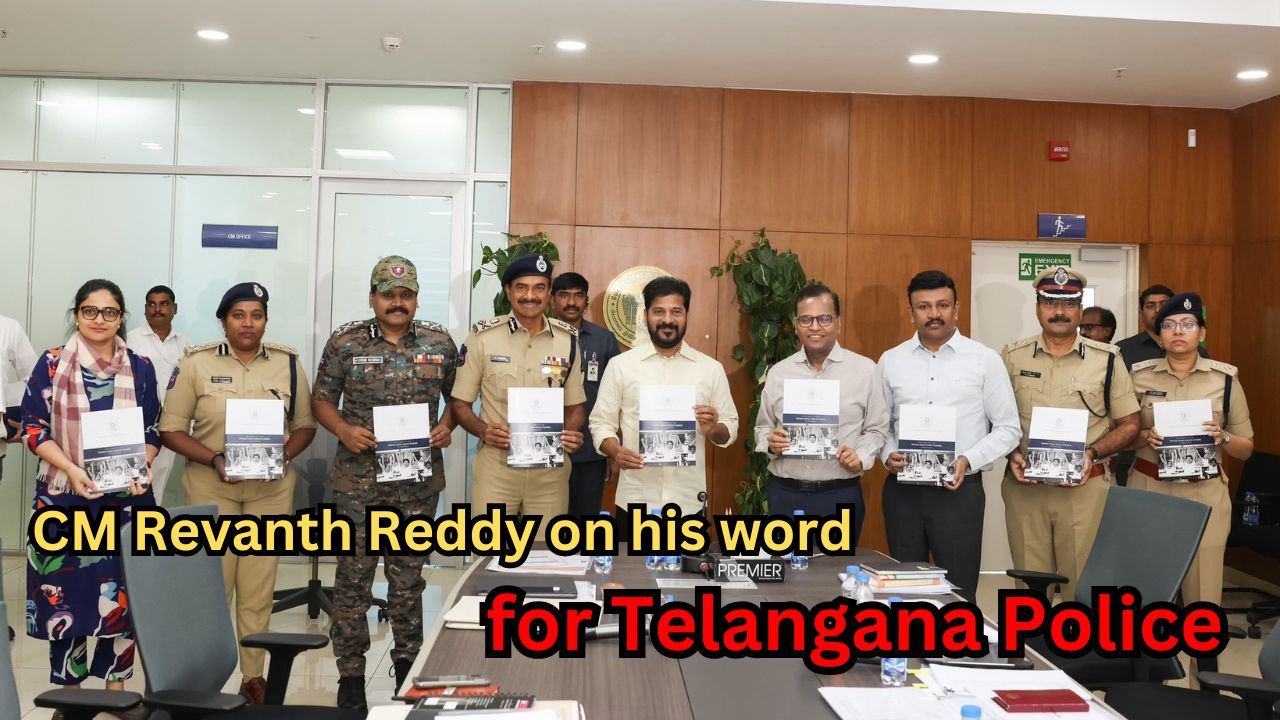 CM Revanth Reddy fulfilled his promise for Telangana Police