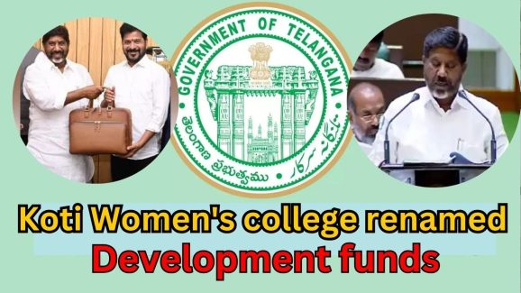 TG Budget 2025: Koti Women’s college renamed and Development funds