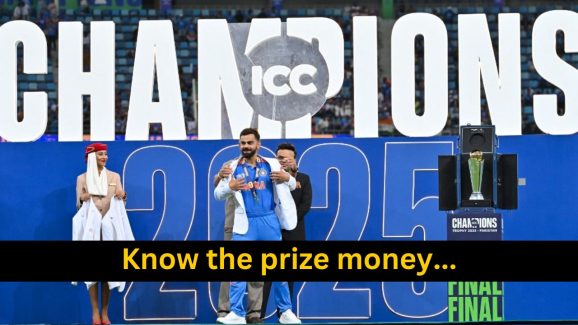 How much prize money Team India took home after victory?