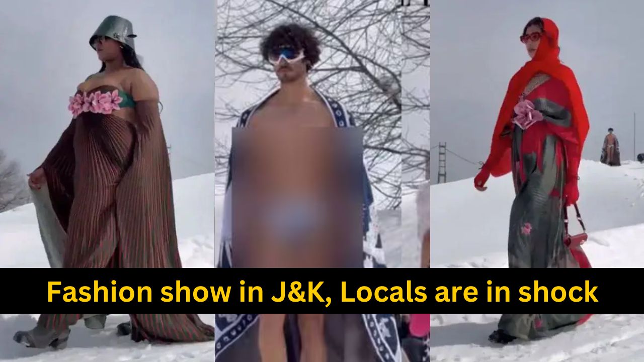 fashion show in J&K, Locals are in shock