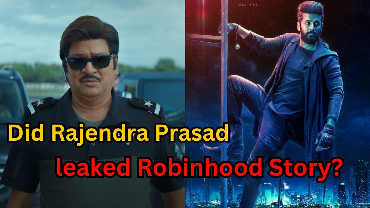 Did Rajendra Prasad leaked Robinhood Story?