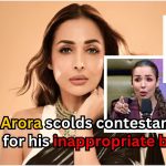 Malaika Arora scolds contestant for his inappropriate behavior