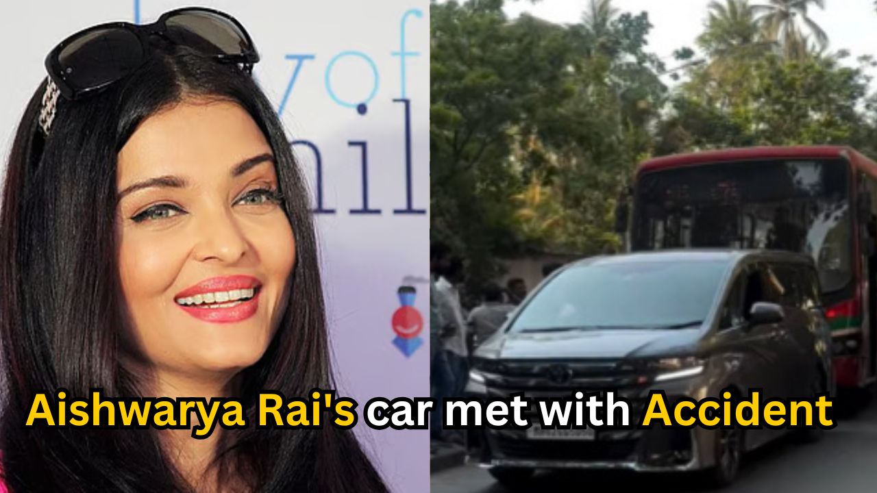 Aishwarya Rai’s car met with accident in Mumbai