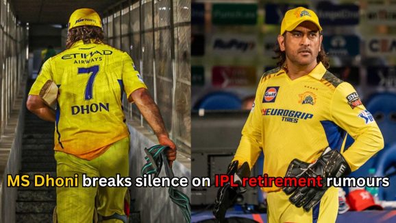 MS Dhoni breaks silence on IPL retirement rumours