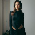 Ananya owning the spotlight in stunning black attire
