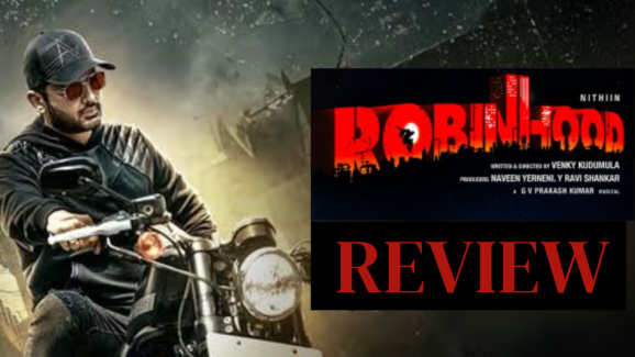 Robinhood Review: Comedy, Drama, David Warner with Nithin