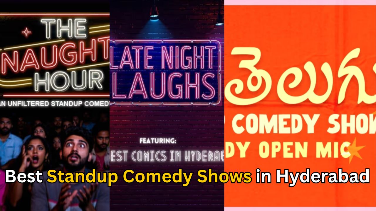 Best Stand up comedy shows in Hyderabad