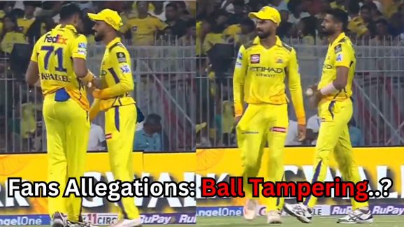 Ball Tampering by CSK’s Khaleel Ahmed and Ruturaj Gaikwad: Fans Allegations