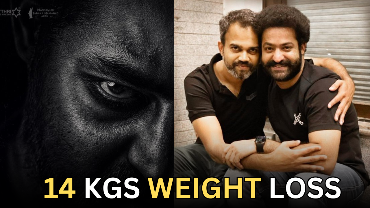 Jr NTR lost 14 kgs for his upcoming film!