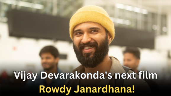 Vijay Devarakonda’s next film titled Rowdy Janardhana!