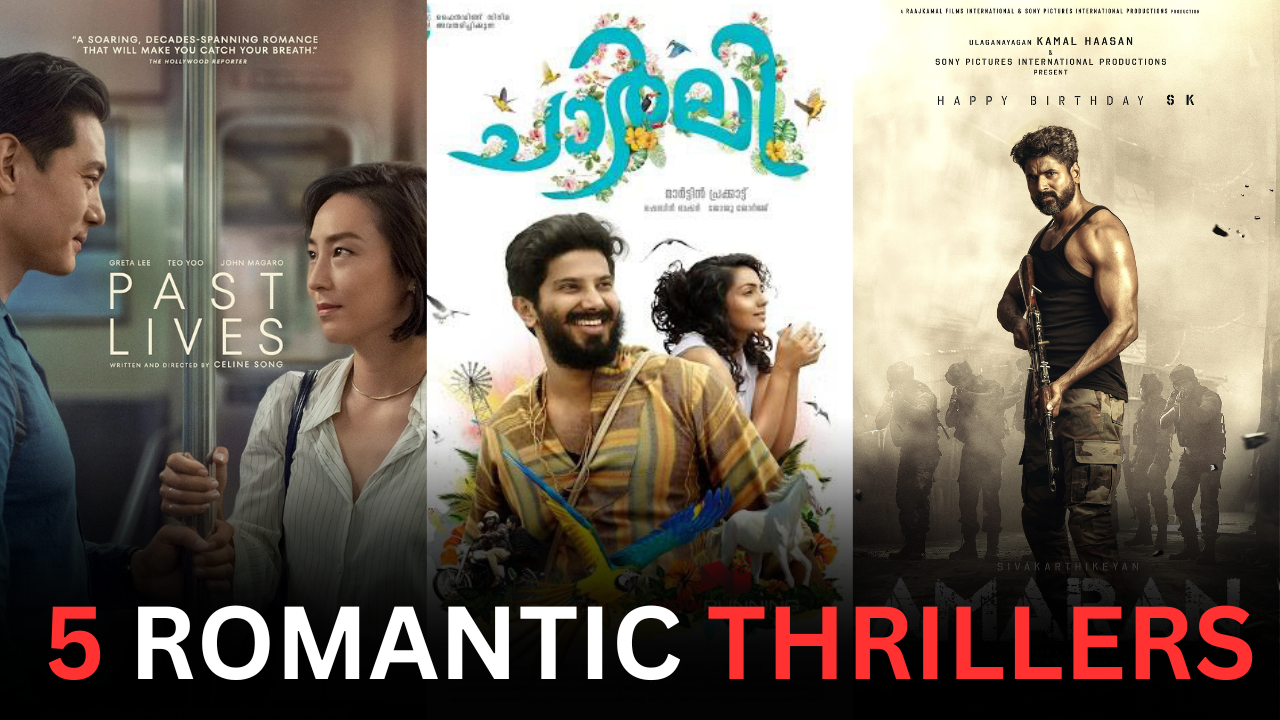 5 Romantic-Thrillers Packed with Thrills & Heart -Wrenching Drama