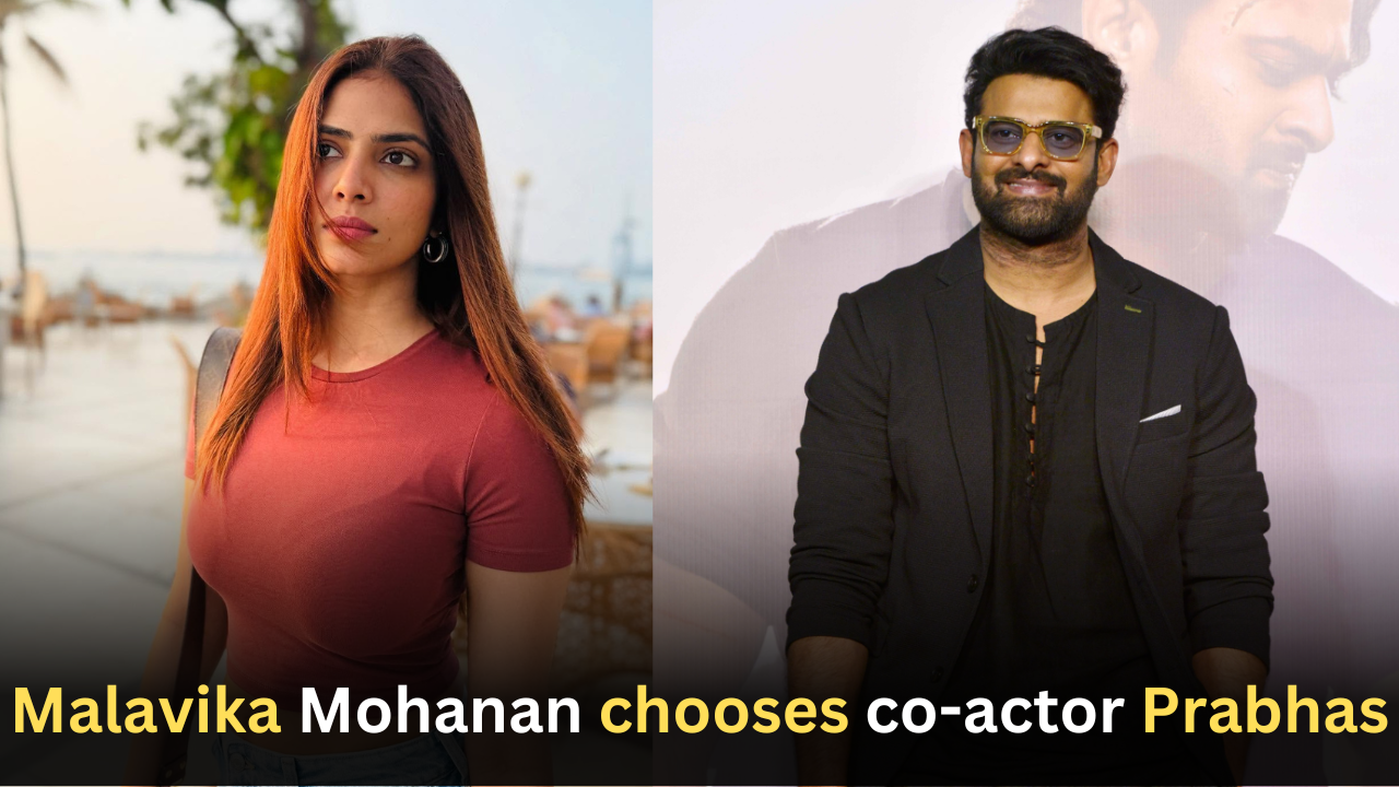 Malavika Mohanan chooses co-actor Prabhas for, THIS!