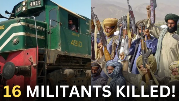 Pakistan Train Hijack Update: 16 Militants killed!