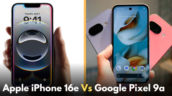 Apple iPhone 16e Vs Google Pixel 9a : Features comparison