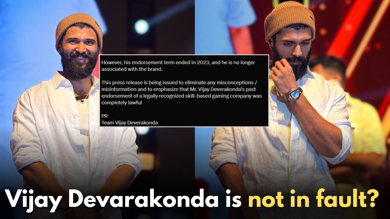 Betting App Case: Vijay Devarakonda is not in fault? The legal team clarifies