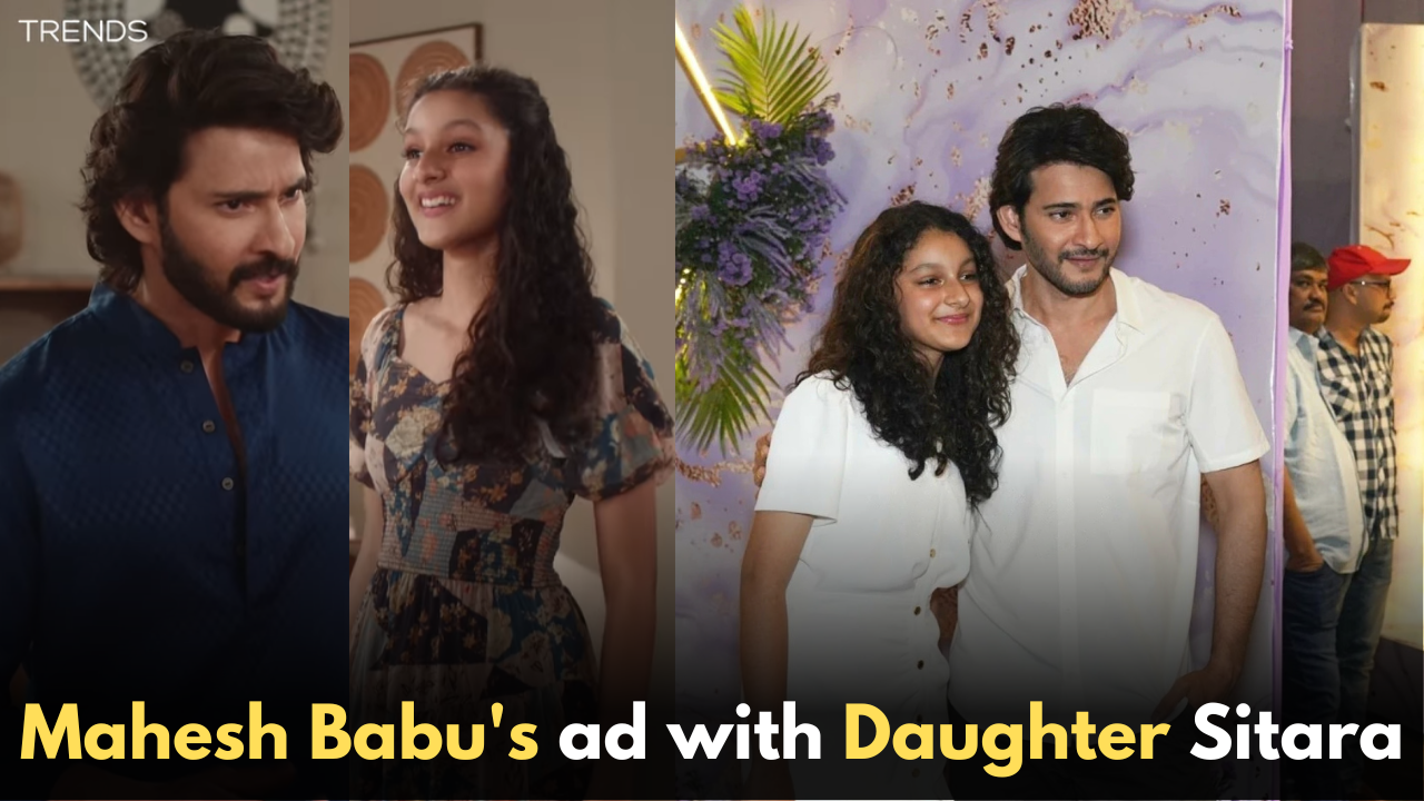Mahesh Babu’s ad with Daughter Sitara: Sreeleela dubbed?
