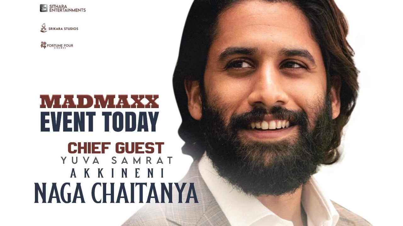 MAD Square: Naga Chaitanya to attend the MADMAXX Event as special guest!