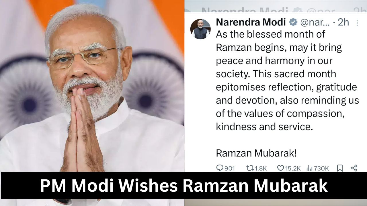 PM Modi Wishes Ramzan Mubarak as holy month begins