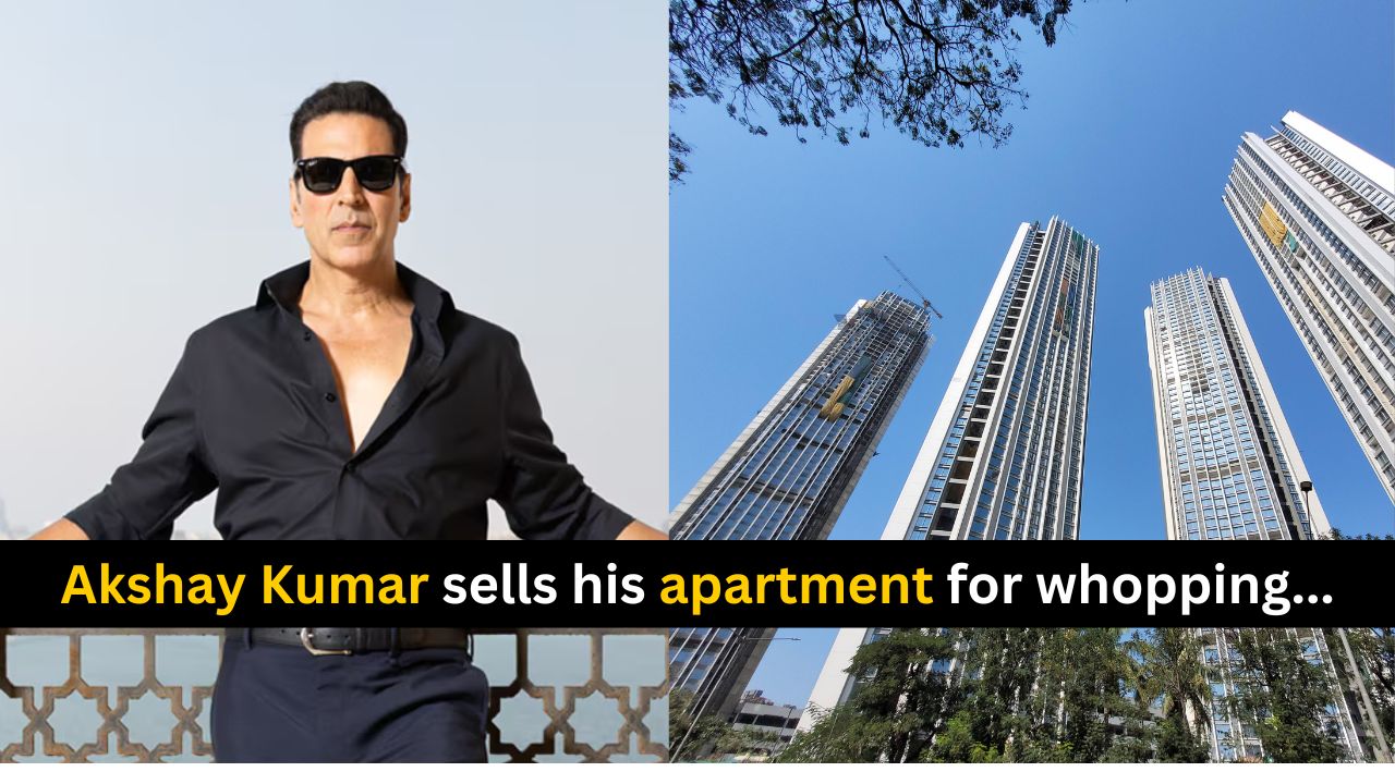 Akshay Kumar sells his apartment for 4.35 crores