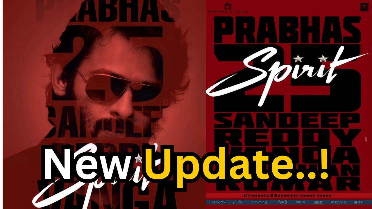 Spirit: Prabhas-Vanga’s movie update