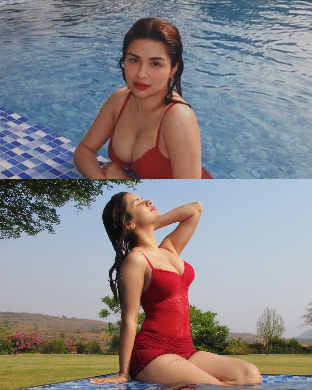 Avneet Kaur in RED! A Hot Take?