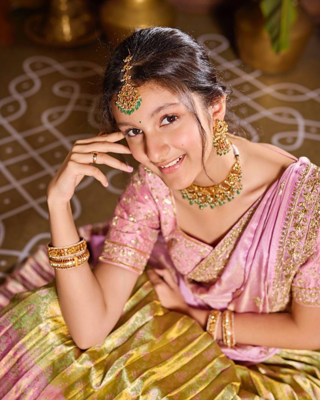 Sitara Ghattamaneni latest post? A royal delight