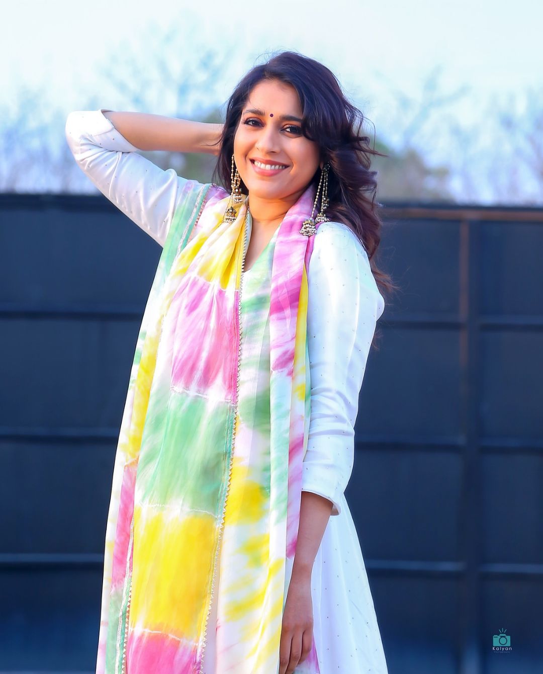 Rashmi’s holi celebration outfit