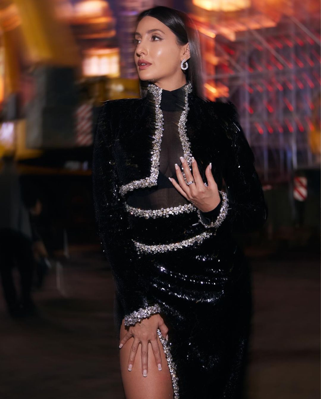 Nora looks stunning in IIFA 2025