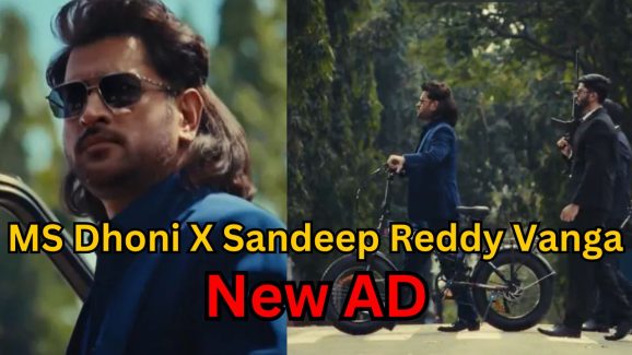 MS Dhoni Turns into “Animal” new ad by Sandeep Reddy Vanga