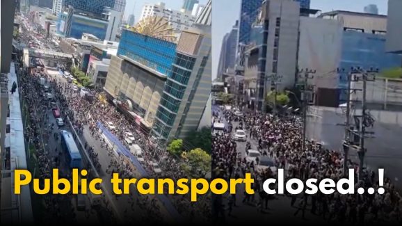 Bangkok Earthquake: No Transport, Only Long Walks Home