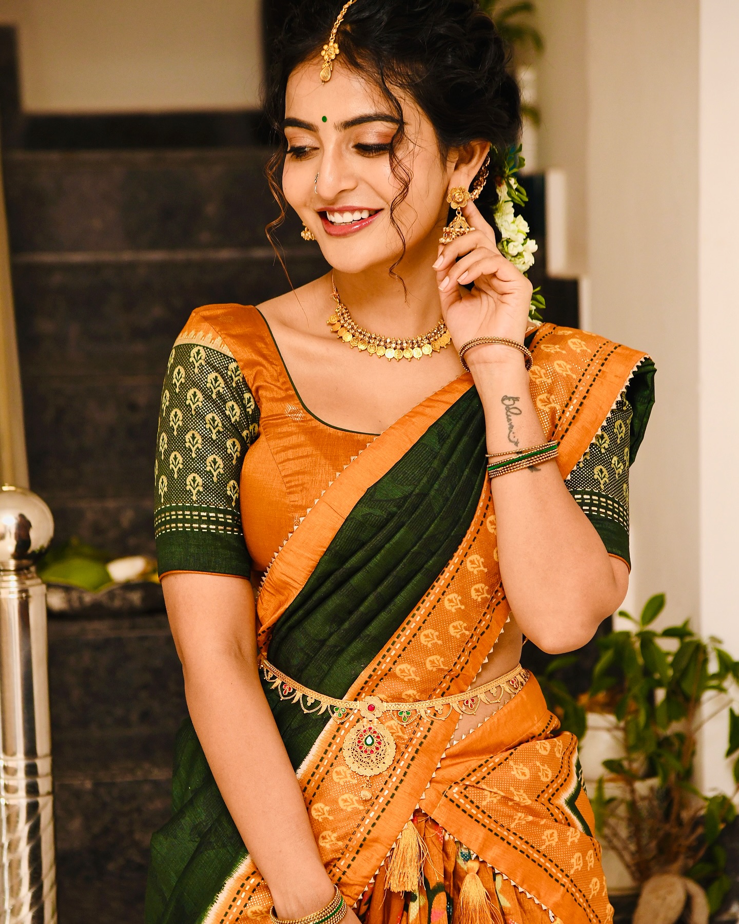 Ananya Nagalla Traditional Ugadi Celebrations