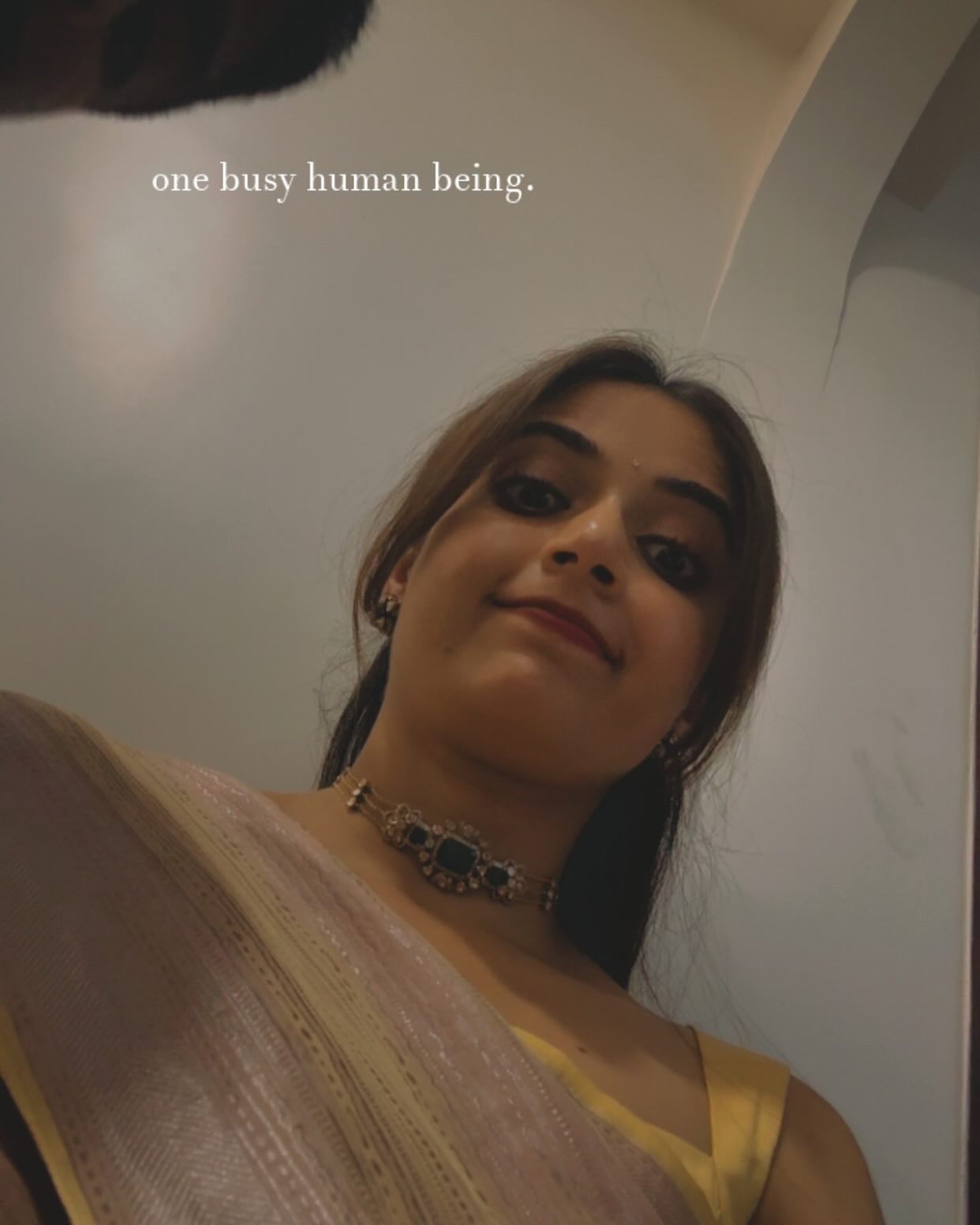 Ashika Ranganath’s Muted Tones Saree Look Sets Style Goals