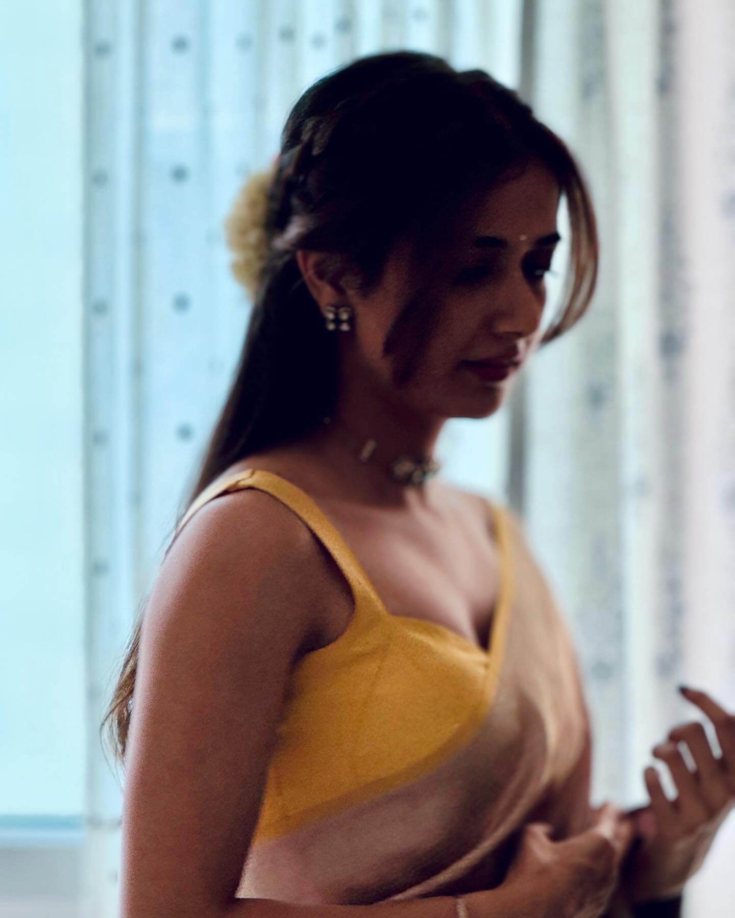 Ashika Ranganath’s Muted Tones Saree Look Sets Style Goals