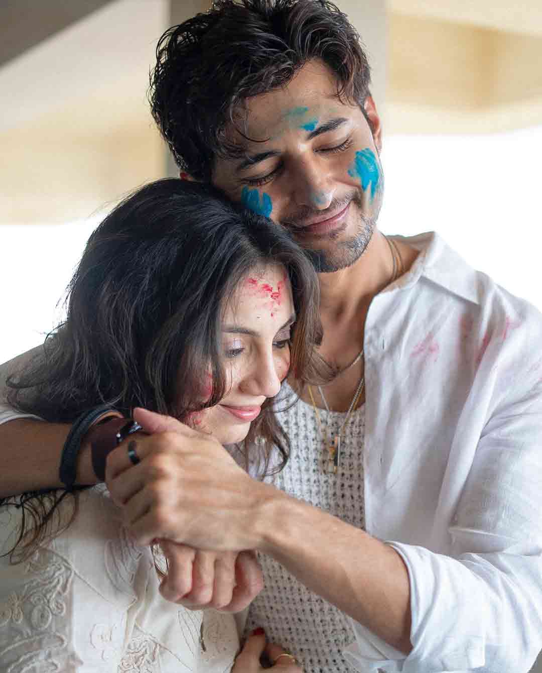 Darshan Raval and His Wife’s Holi is Couple Goals in Every Hue