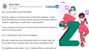 Bengaluru CEO Hires GenZ with 5th-Grade Math Problem, 98% Failed
