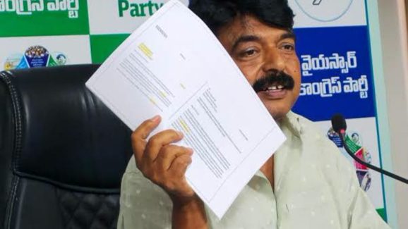 YSRCP leader demands Inquiry into Liquor Policies and CBN’s Tax Issues