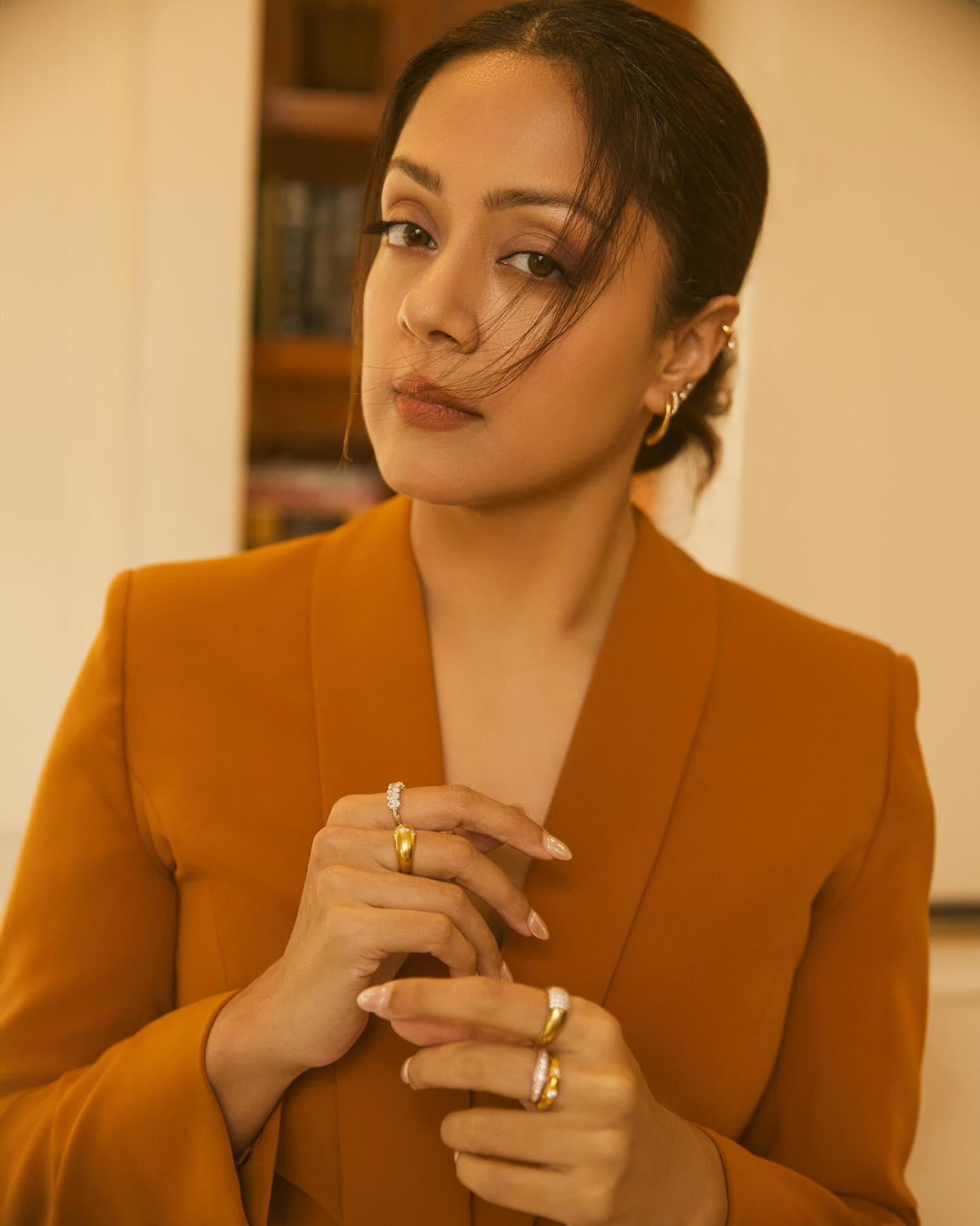 Jyothika’s Warm Radiance: Muted Tones Never Looked So Elegant