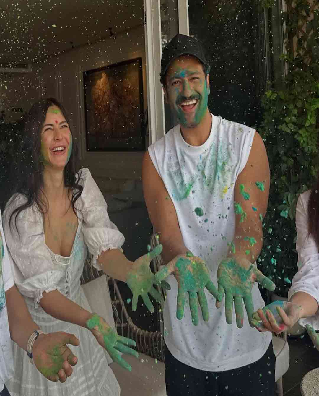 Katrina Kaif and Vicky Kaushal’s Family Holi Moments Melt Hearts