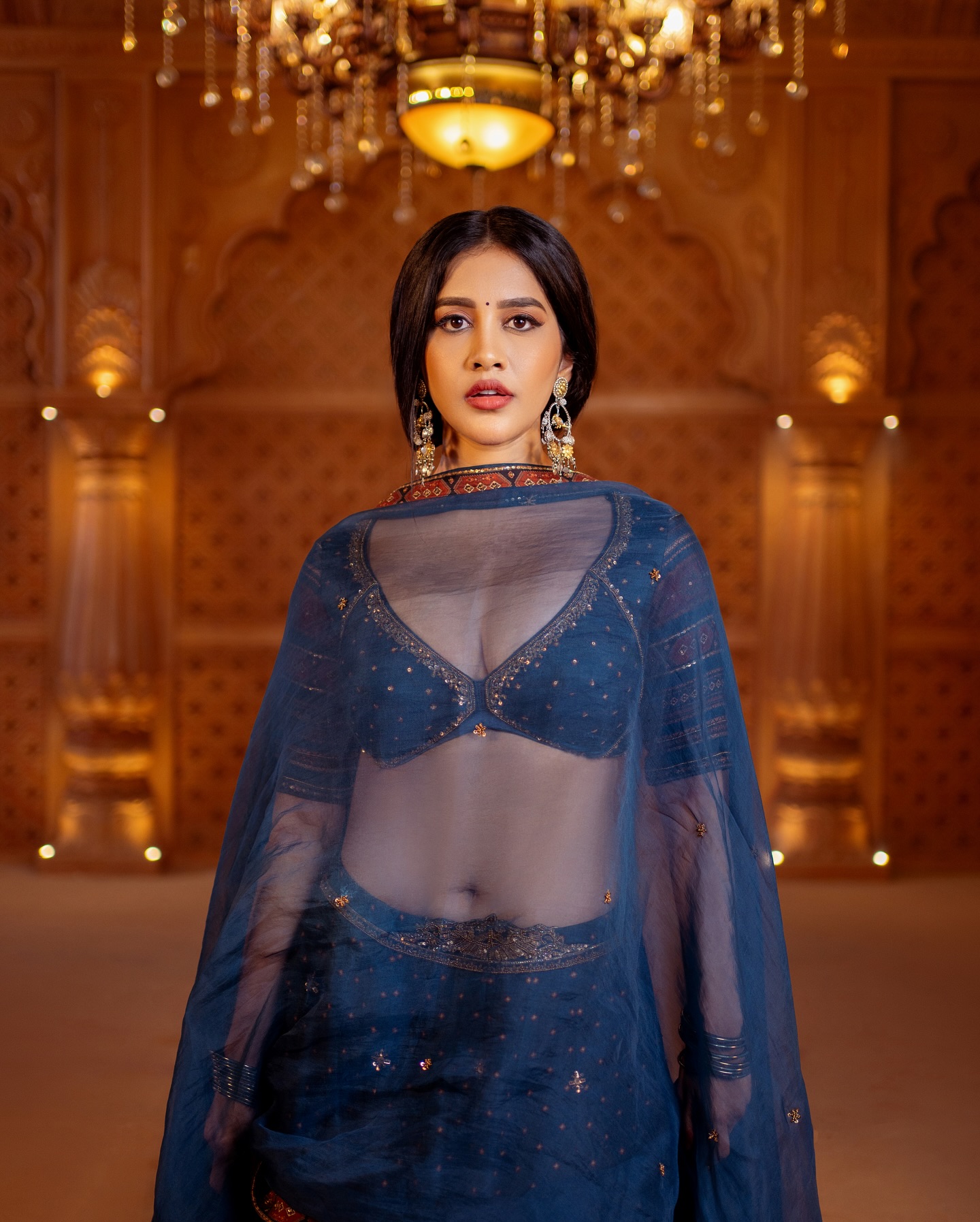 Nabha Natesh Impresses Fans With Her Trendsetting Lehanga Style