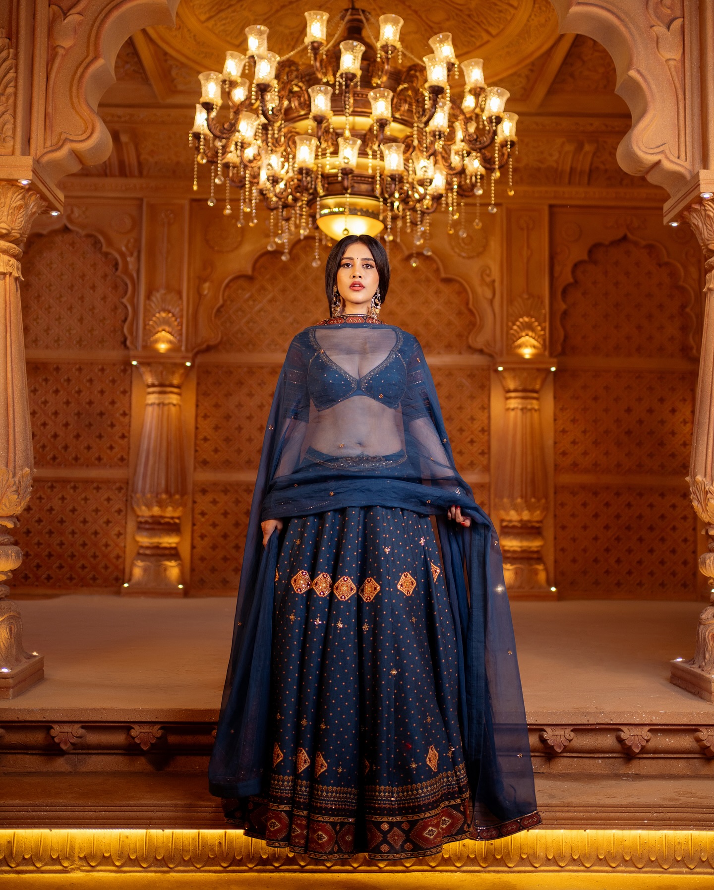 Nabha Natesh Impresses Fans With Her Trendsetting Lehanga Style
