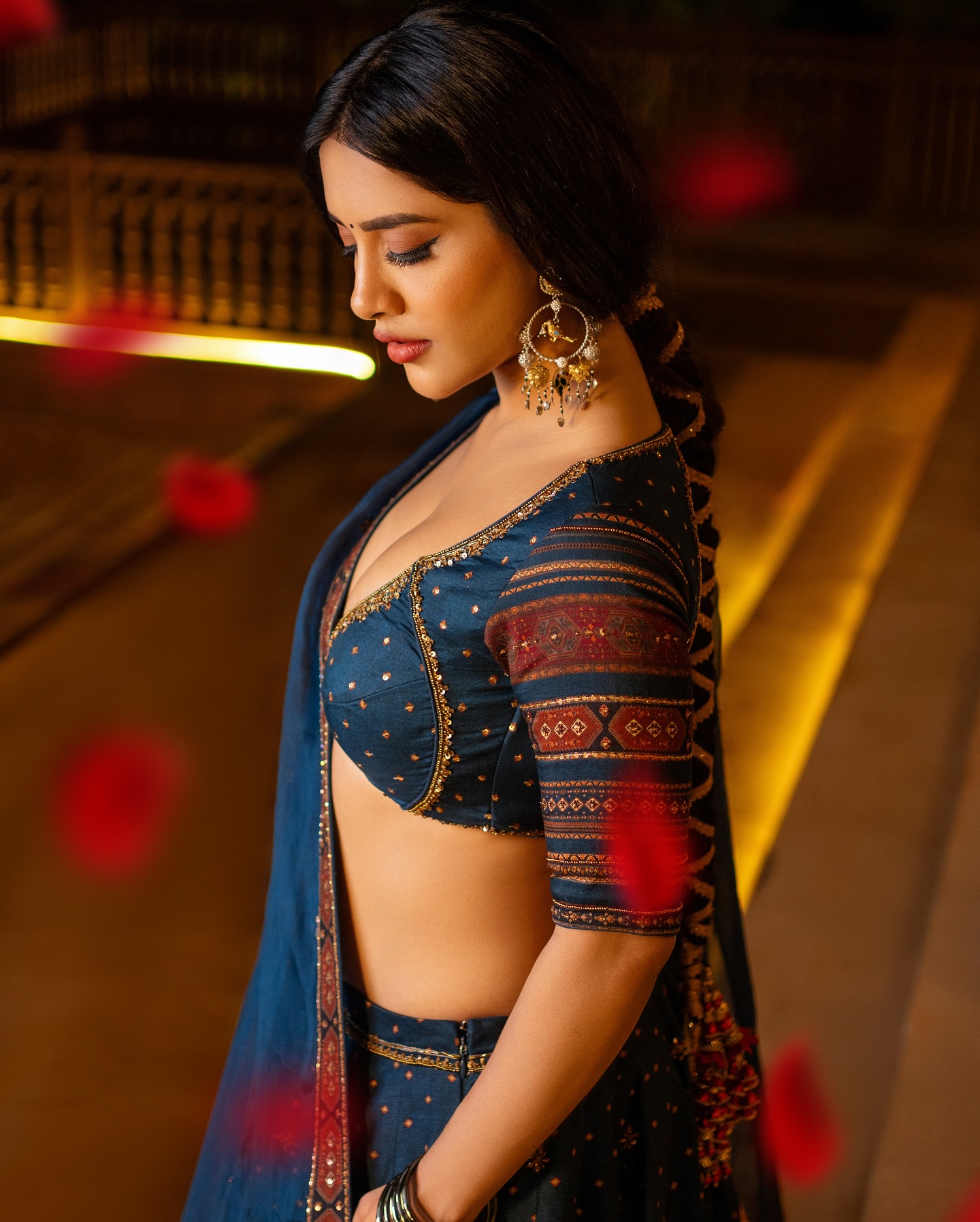 Nabha Natesh Impresses Fans With Her Trendsetting Lehanga Style