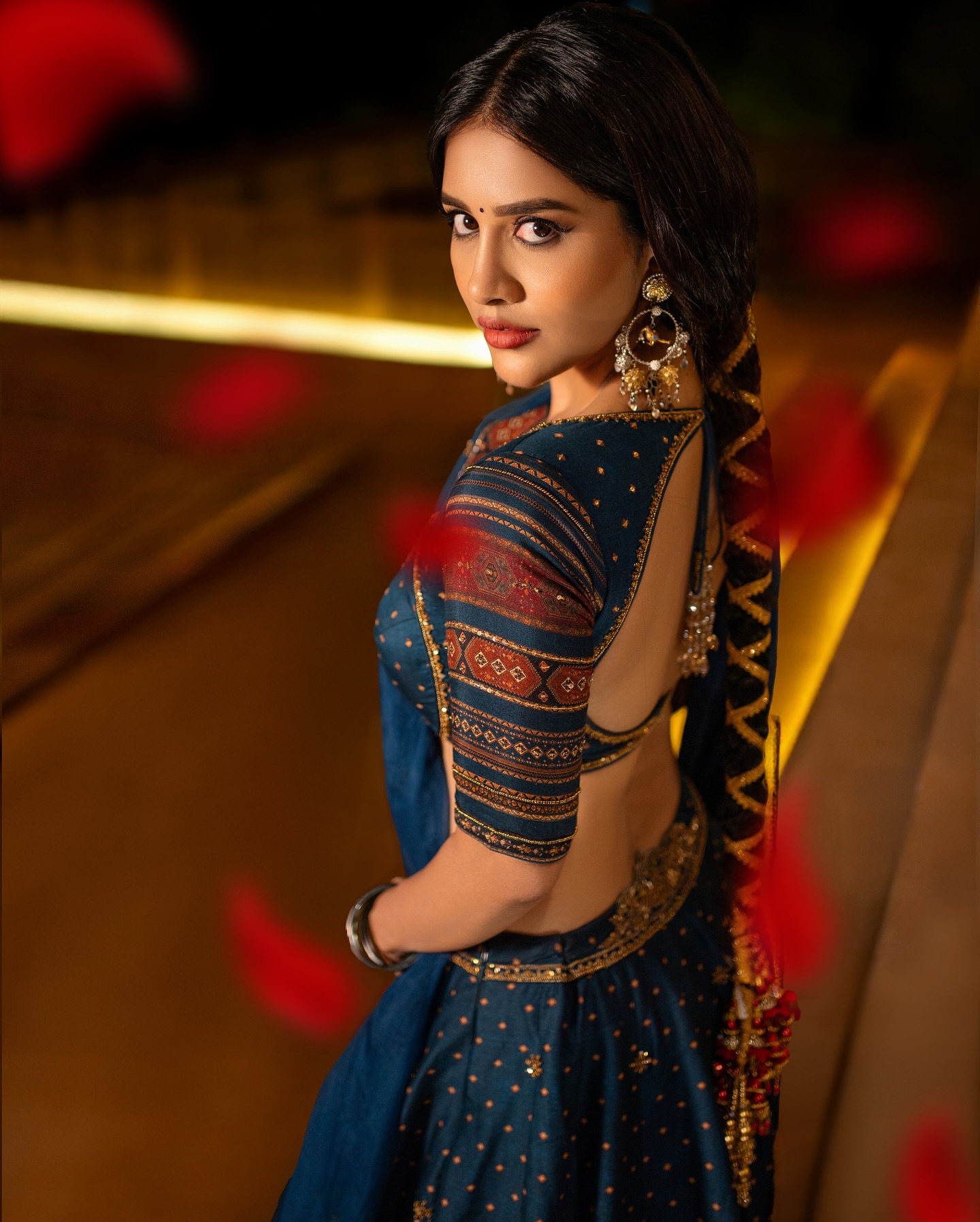 Nabha Natesh Impresses Fans With Her Trendsetting Lehanga Style