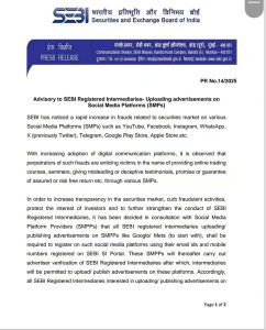 SEBI deleted 70k Posts on Social Media, Alerts On THESE Crimes