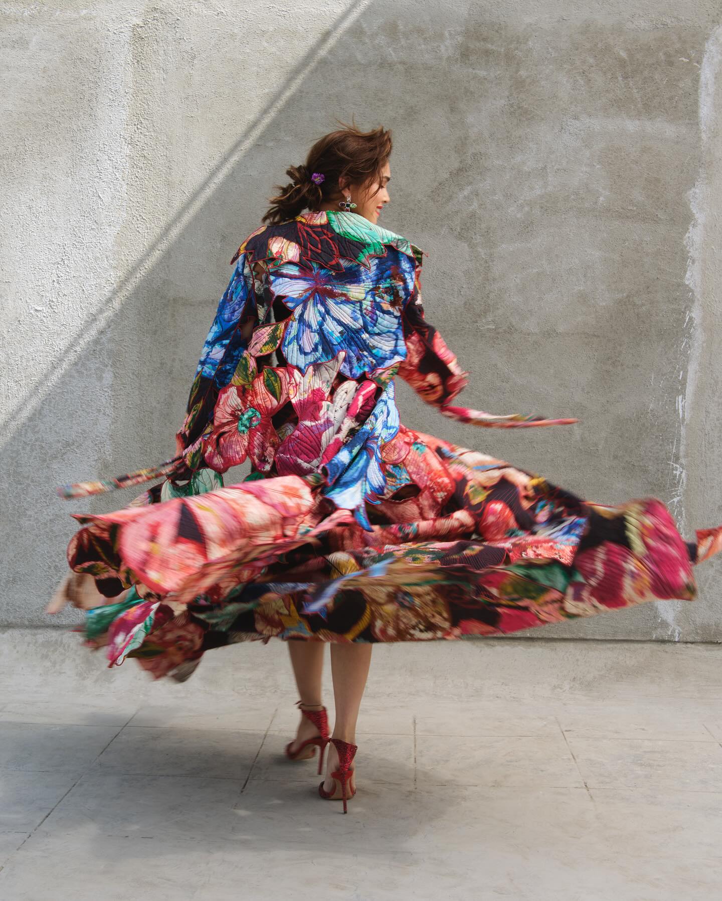 Sharvari Lights Up Every Step With Vibrant Floral Creativity