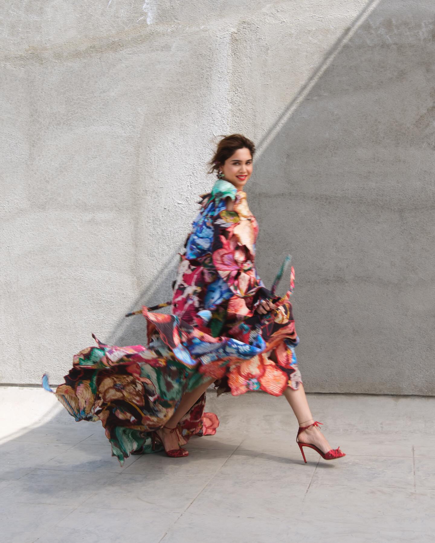 Sharvari Lights Up Every Step With Vibrant Floral Creativity