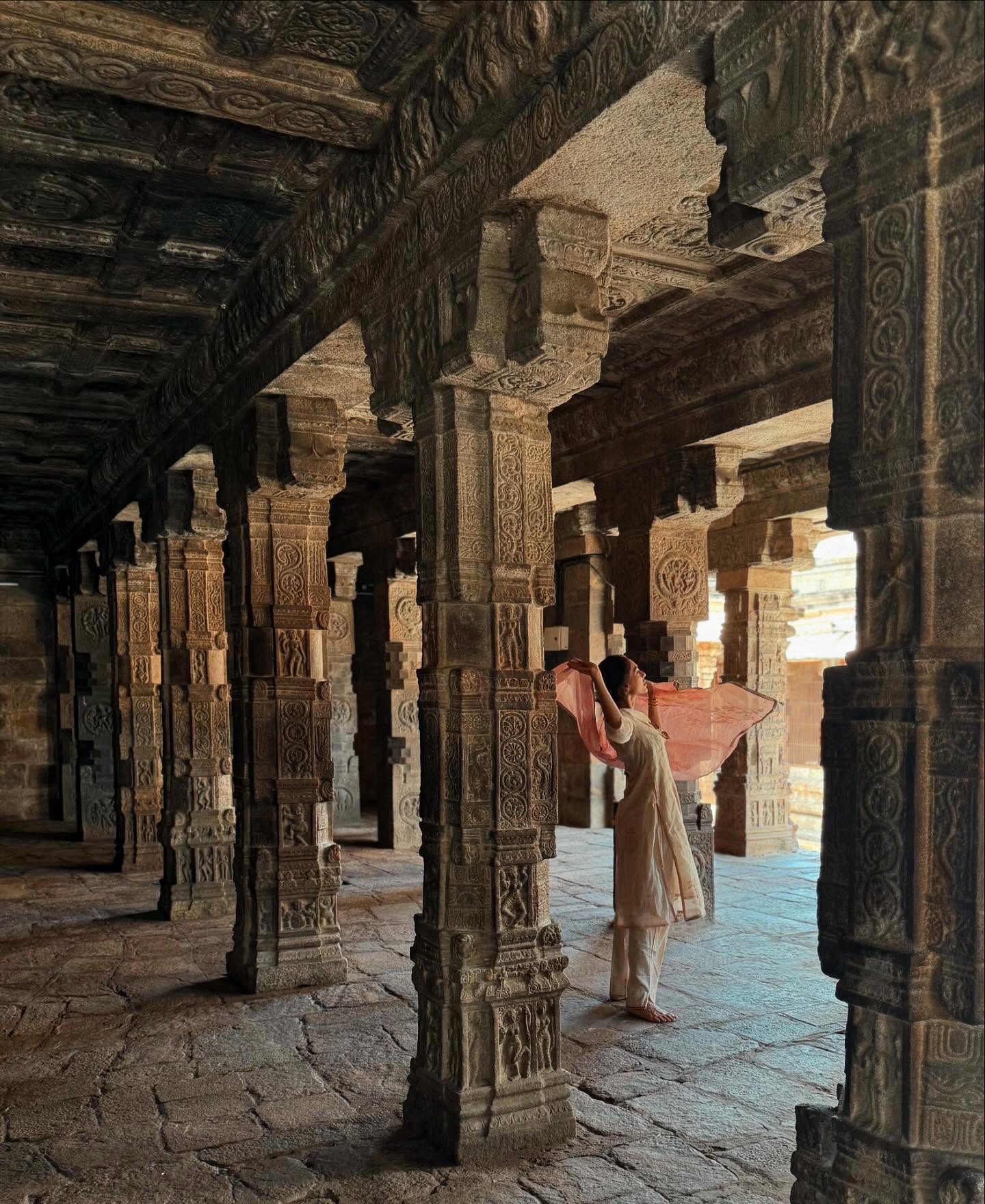 Sobhita Dhulipala’s Ethereal Experience in Tamil Nadu’s Temples