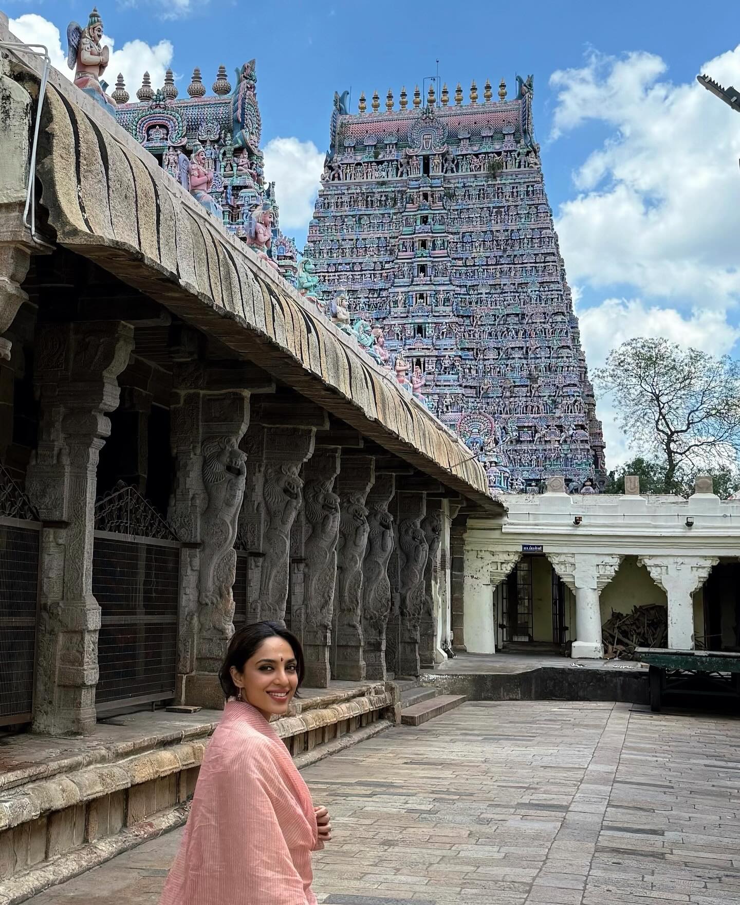 Sobhita Dhulipala’s Ethereal Experience in Tamil Nadu’s Temples