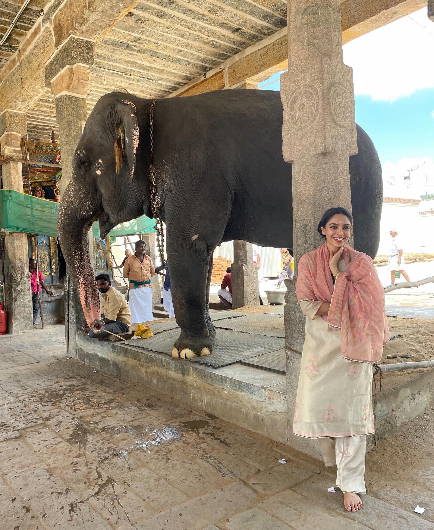 Sobhita Dhulipala’s Ethereal Experience in Tamil Nadu’s Temples